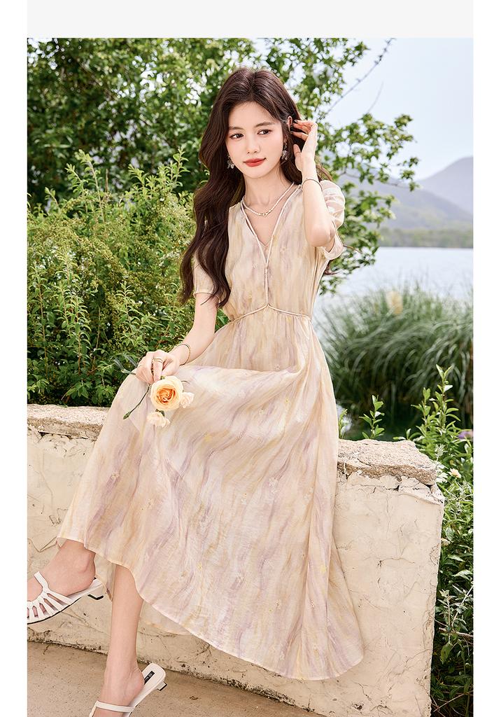 Design Sense Niche Fashion Temperament Slimming Dress for Small Figures