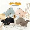 Cute Whale Double-Sided Keychain & AirTag Protective Cover - Small Gift & Backpack Charm