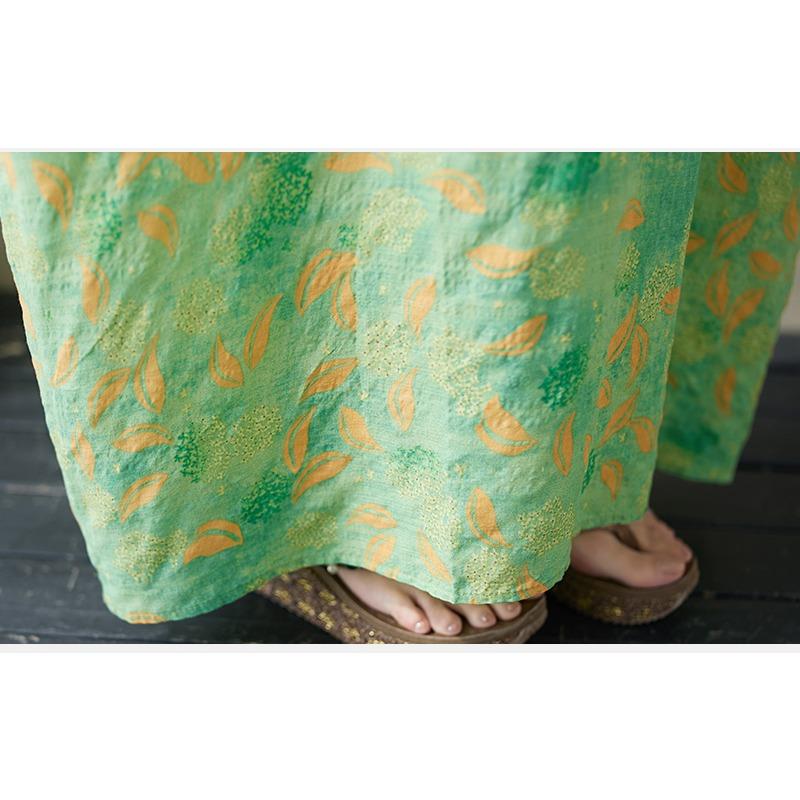 DIMANAF 2024 Plus Size Summer Women Beach Holiday Dress Basic Floral Print Loose Style Vintage Long Dresses