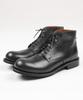 Brenowelt 806 Vegetable Black 4-Inch Work Chukka Goodyear Welt Half-Red Sole