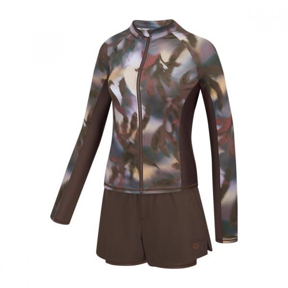 Arena Women Regular Fit Rash Guard Set  A6bl1ps08 Brw 