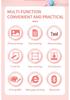Mini Student Photo & Text Label Thermal Printer - No Ink, Bluetooth Compatible