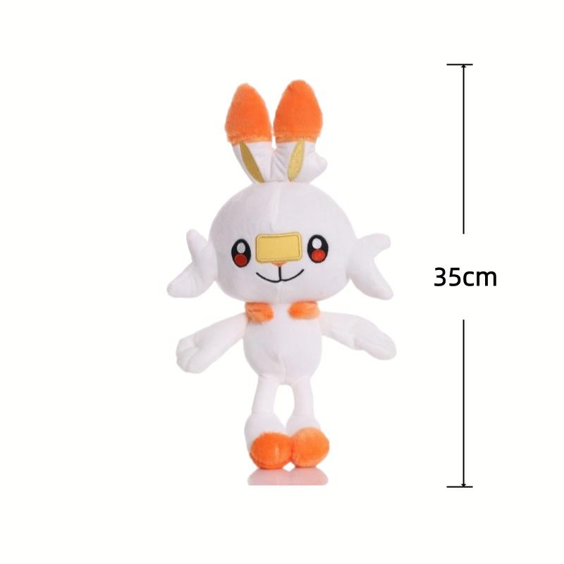 8Th Generation Plush Toys Grookey Scorbunny Sobble Stuffed Doll Cartoon Toys Hobbies Collection Home Decor Toys Gifts