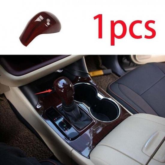 Wood Grain 2014- Central Console For Toyota Highlander Gear Shift Knob Cover