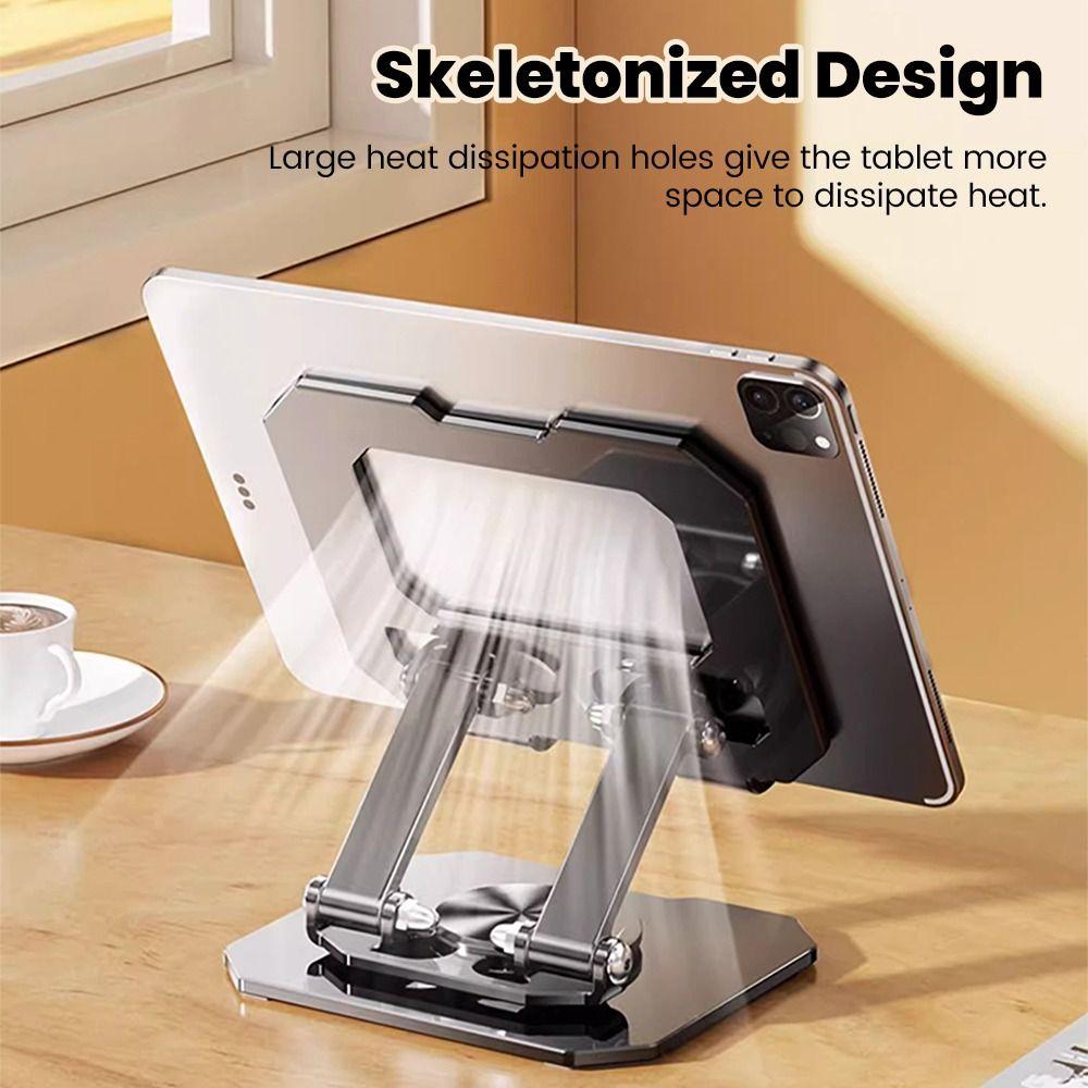 Hollow Design DesktopTablet Stand Adjustable 360 Degree Rotation Cell Phone Stand  Mobile Phone