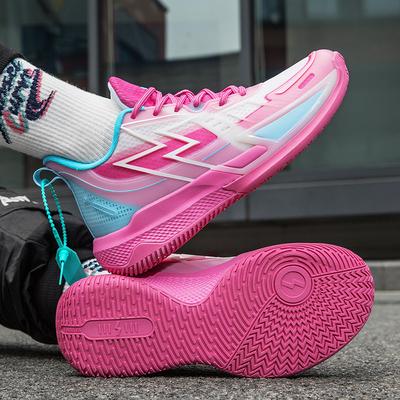 2025 New Popular Basketball Shoes Mesh Breathable Rubber Sole Running Sports Shoes Men's and Women's Non-slip Running Shoes