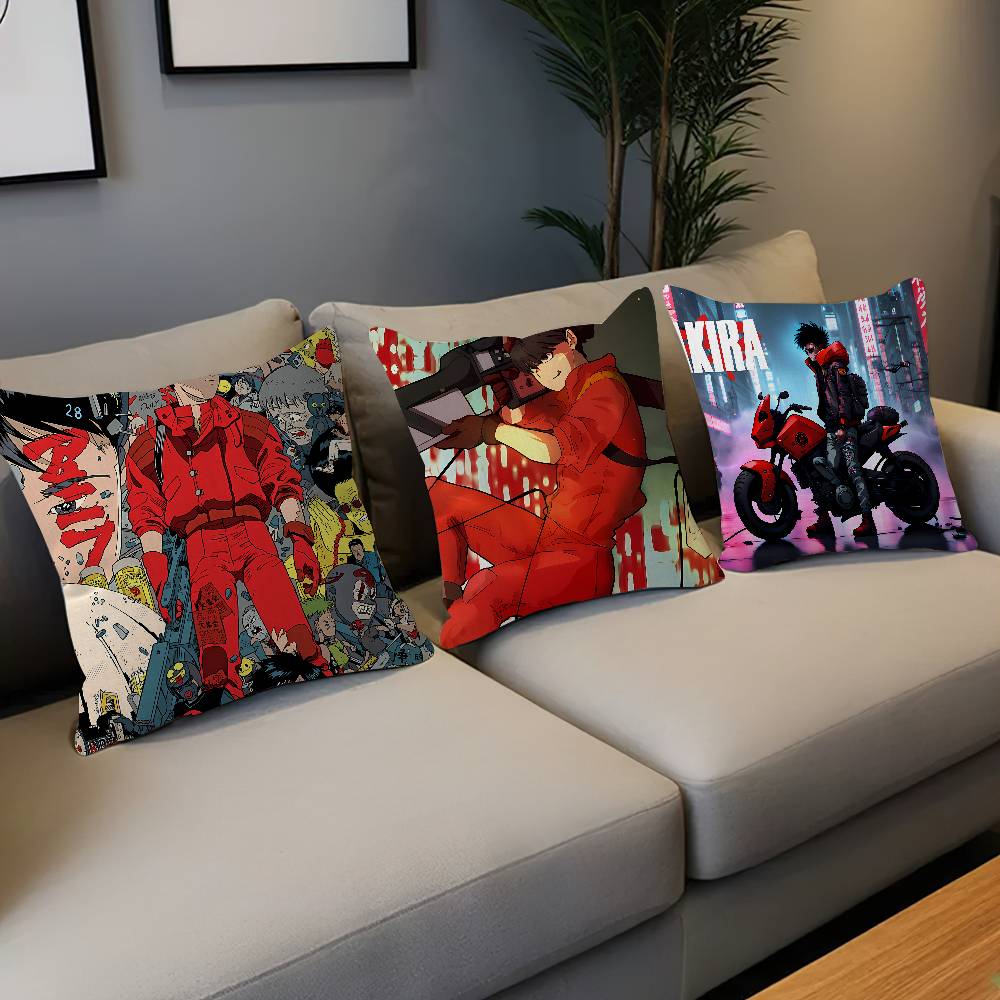 Anime Akira Pillow Gift Home Office Decoration Bedroom Sofa Car Cushion Cover Case 45X45