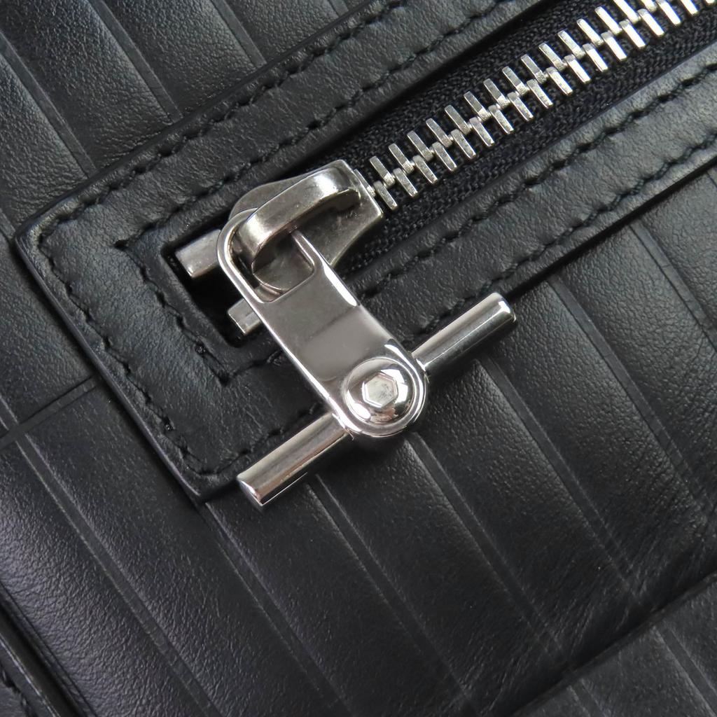 Great Dunhill Shoulder Bag Roller Gas Top Handle Bag calf leather 2way bag black Used