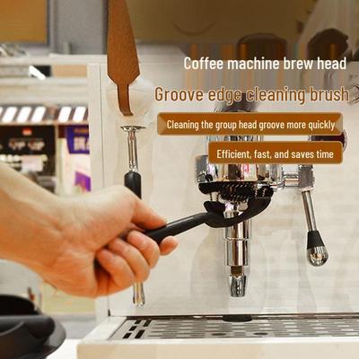 Arc Cleaning Brush for Italian Coffee Machine Brew and Filter Head