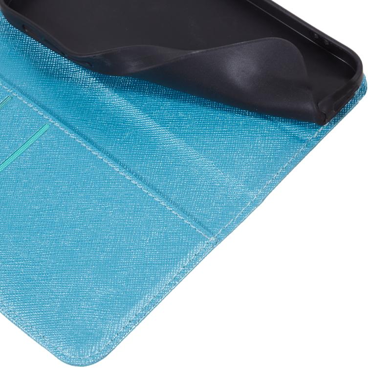 For Samsung Galaxy A56 5G Case Cross Texture Leather Phone Cover Hidden Magnetic