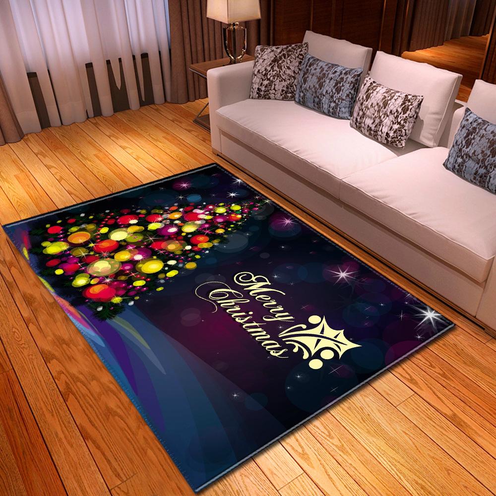 Christmas Living Room Floor Mat Bedroom Dining Room Carpet Carpet Doormat