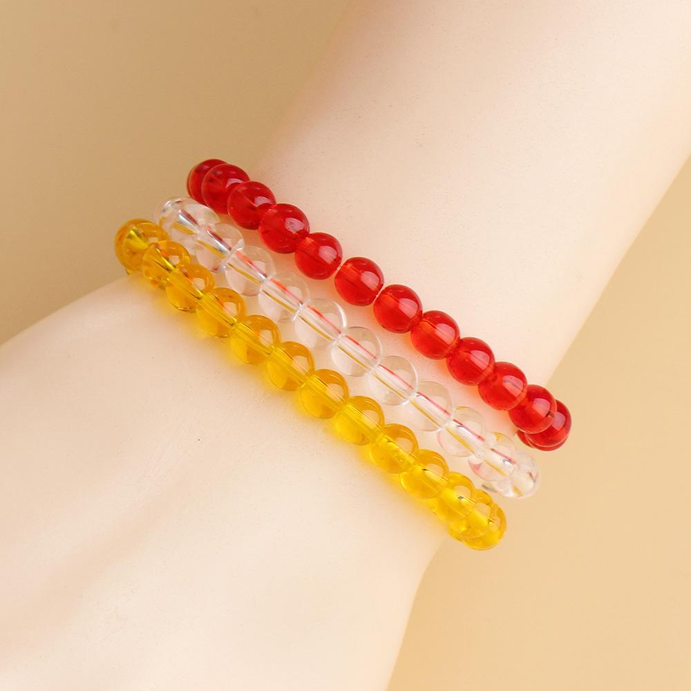 Bohemian Beach Beaded Bracelet - European  American Style Cross-border Jewelry Electroplated