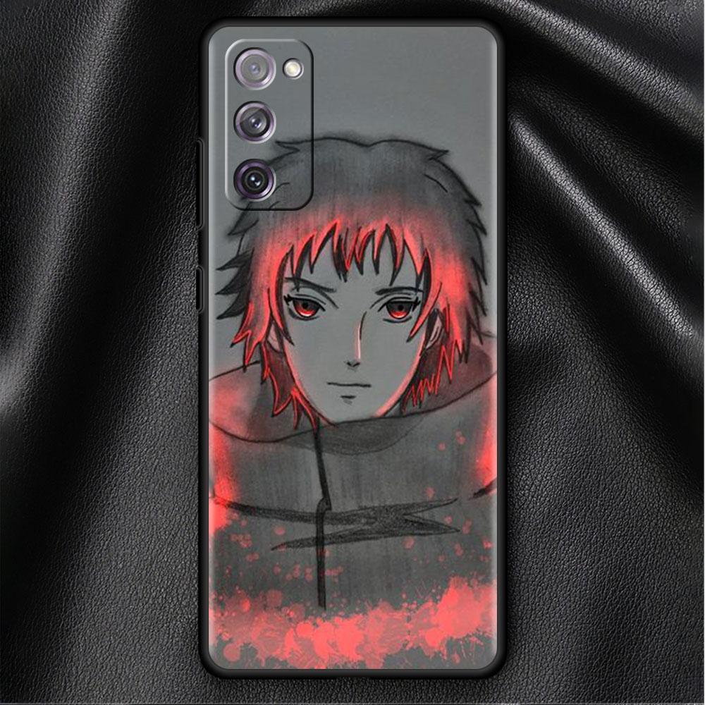Case For Samsung Galaxy S20 S22 S21 FE S10 S9 Plus S8 Note 20 Ultra 10 Plus Soft Phone Shell Anime Red Blue Light
