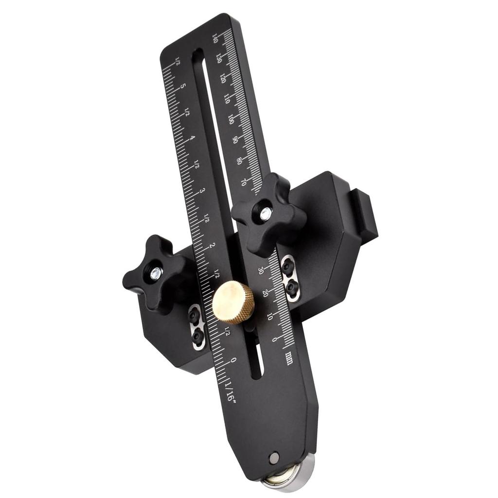 Thin Rip Jig Table Band Saw Router Table Fast Ripping Guide with Roller Limiter Woodworking Tool for 3 8 X 3 4in T Slot