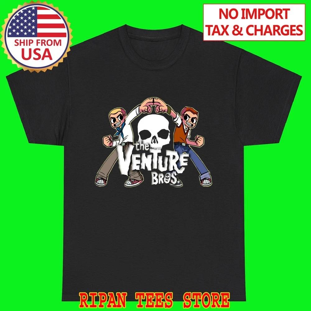 Черная футболка унисекс The Venture Bros 2XL