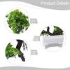 Easy Maintenance Artificial Flower Mini Bonsai Plastic Plant Realistic Design