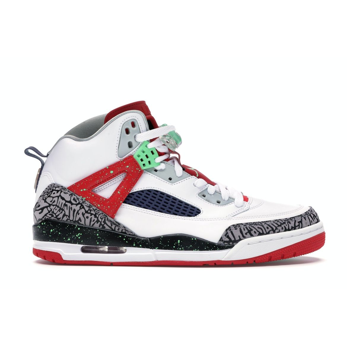 

Air Jordan Jordan Spizike Light Poison Green Мужские кроссовки Белый Light-Poison-Green-University-Red 315371-132