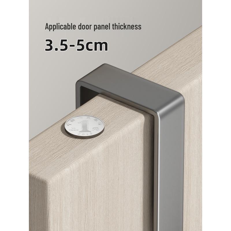 Adhesive No-Drill Door Hook Rack for Clothes