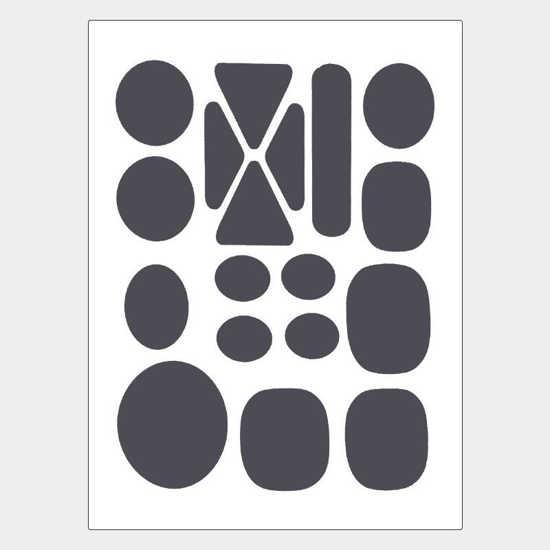 1Set Instant Self-Adhesive Durable Fabric Repair Patches Assorted Shapes Universal Iron-On Free For Down Coats