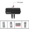 Für Insta360 Ace / Ace Pro / X4 PULUZ Magnetische Schnellwechsel-Basishalterung (Schwarz)