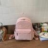 Schoolbag Korean cute female 1011 spring college student class schoolbag large capacity simple commuter backpack backpack