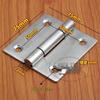 304 Stainless Steel Heavy Duty Industrial Flat Opening Thickened Mechanical Equipment Load-Bearing Hinge