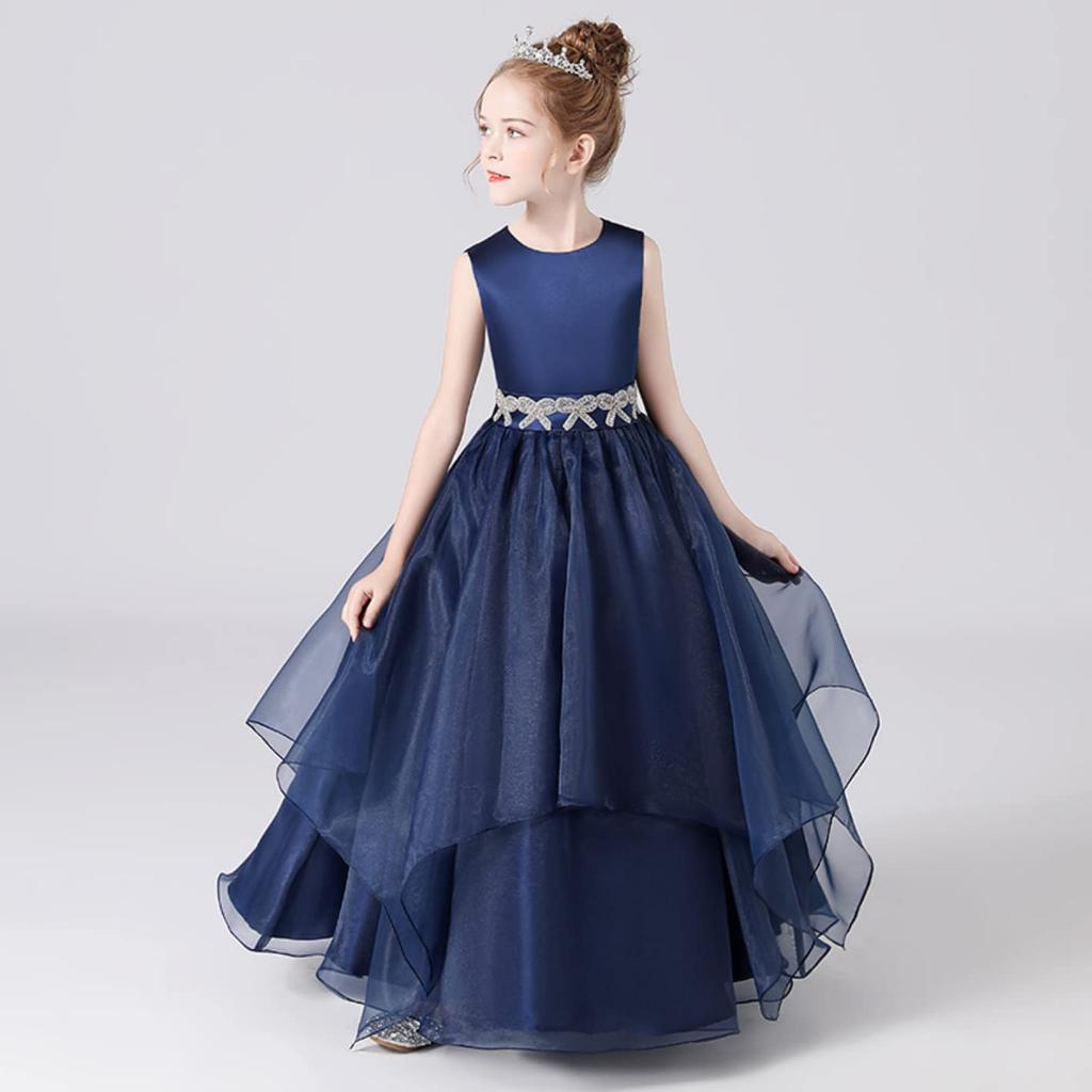 Long Piano Junior High School Junior Elegant Concert [LIANFOR] Children's Dress, Children's Dress, Recital, Formal, Children's Dress, Student, Dress,
