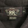 RRL 1 Star Long Sleeve Western Shirt XXS Brown RALPH LAUREN Men's Used