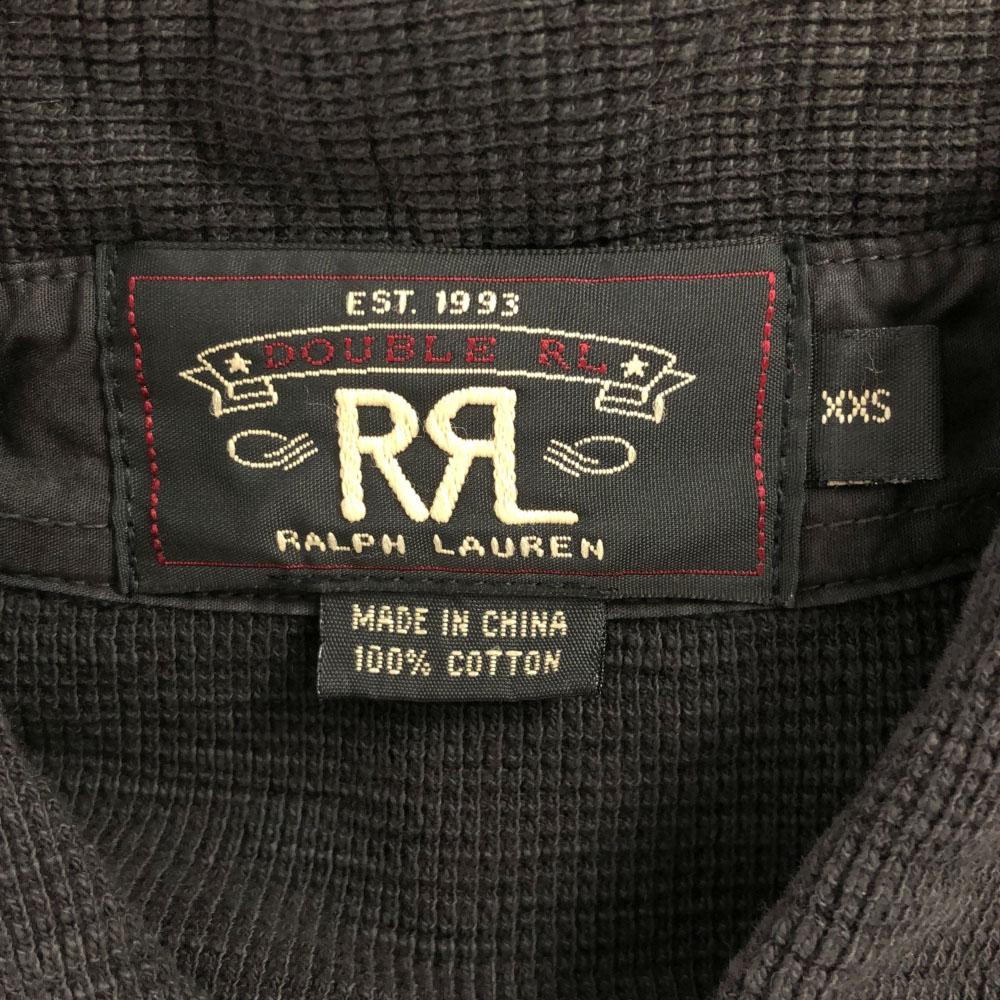 RRL 1 Star Long Sleeve Western Shirt XXS Brown RALPH LAUREN Men's Used