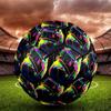 Michael Jackson Print Size 5 Soccer Ball, Standard Match Football for Sports Game and Team Practice, Ideal Gift for Soccer Fans