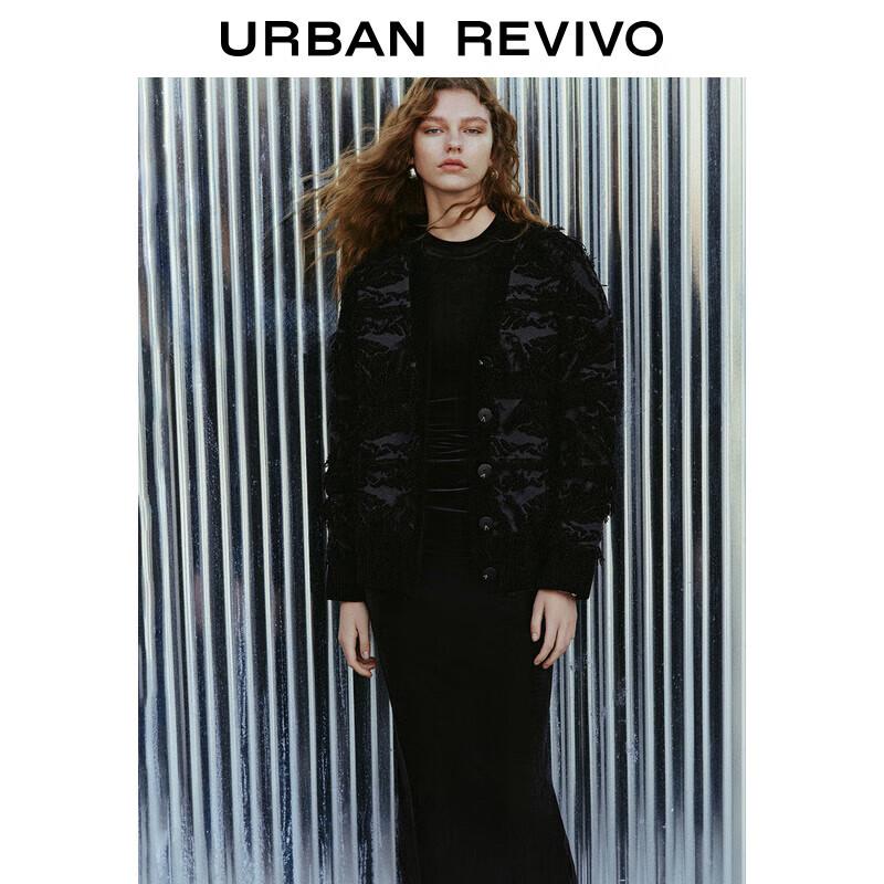 

UR Women s High Street Textured Knit Cardigan S