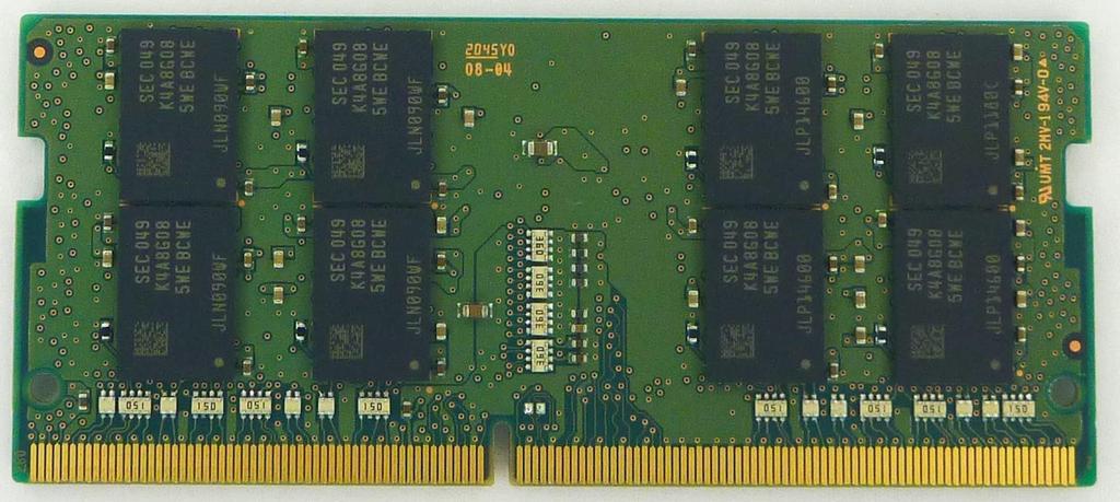 Samsung 16GB DDR4 3200MHz 2Rx8 SODIMM Laptop RAM Memory Module PC4-25600 1.2V 260-pin M471A2K43EB1-CWE