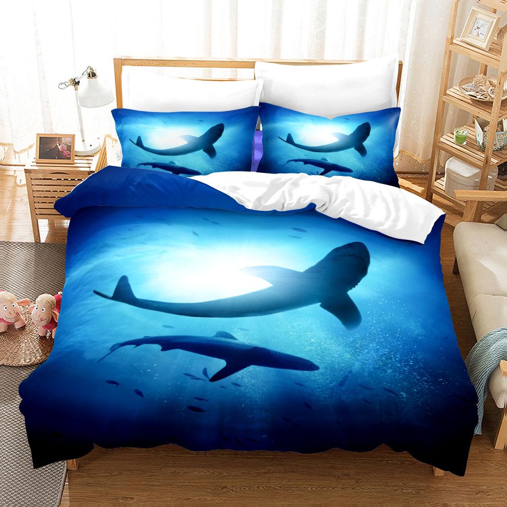 Moonlight In Dark Duvet Cover Set Uk Single Double Queen Us Twin Full King Size Bed Linen Set