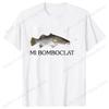 T-shirt Meme Poisson Bomboclat Drôle Tendance Mode High Street Y2k Manches Courtes Femmes Unisexe Harajuku Style Vintage T-shirts