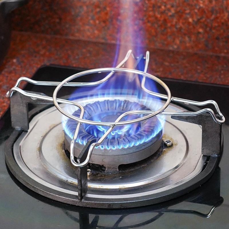 4/5 Star Foot Stainless Steel Steamer for Dumplings Air Fryer Pressure Cooker Grid Rack Microwave Oven Stand Cooking Utensils