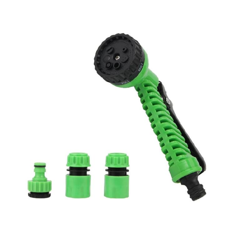 Car Washing Hose Nozzle 7 Pattern Adjustable High Pressure Water Sprayer Nozzle for Gardening Washer Hose Sprinkler Nozzle