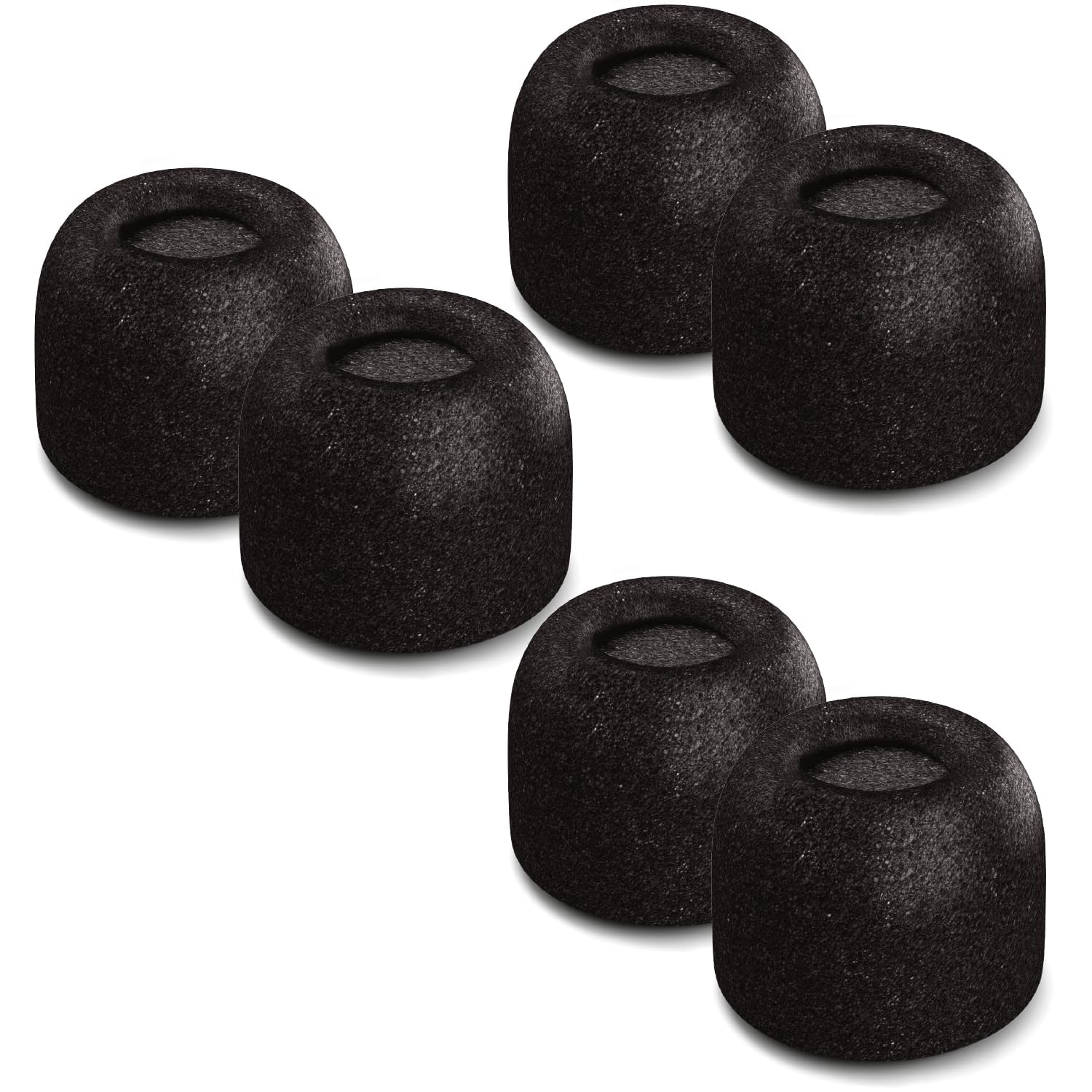 

Comply TrueGrip Pro Assorted Sizes 3 Pairs TWR-200-B Earbuds, (S/M/L), [Noise Isolation/Snug Fit/Anti-Slip]