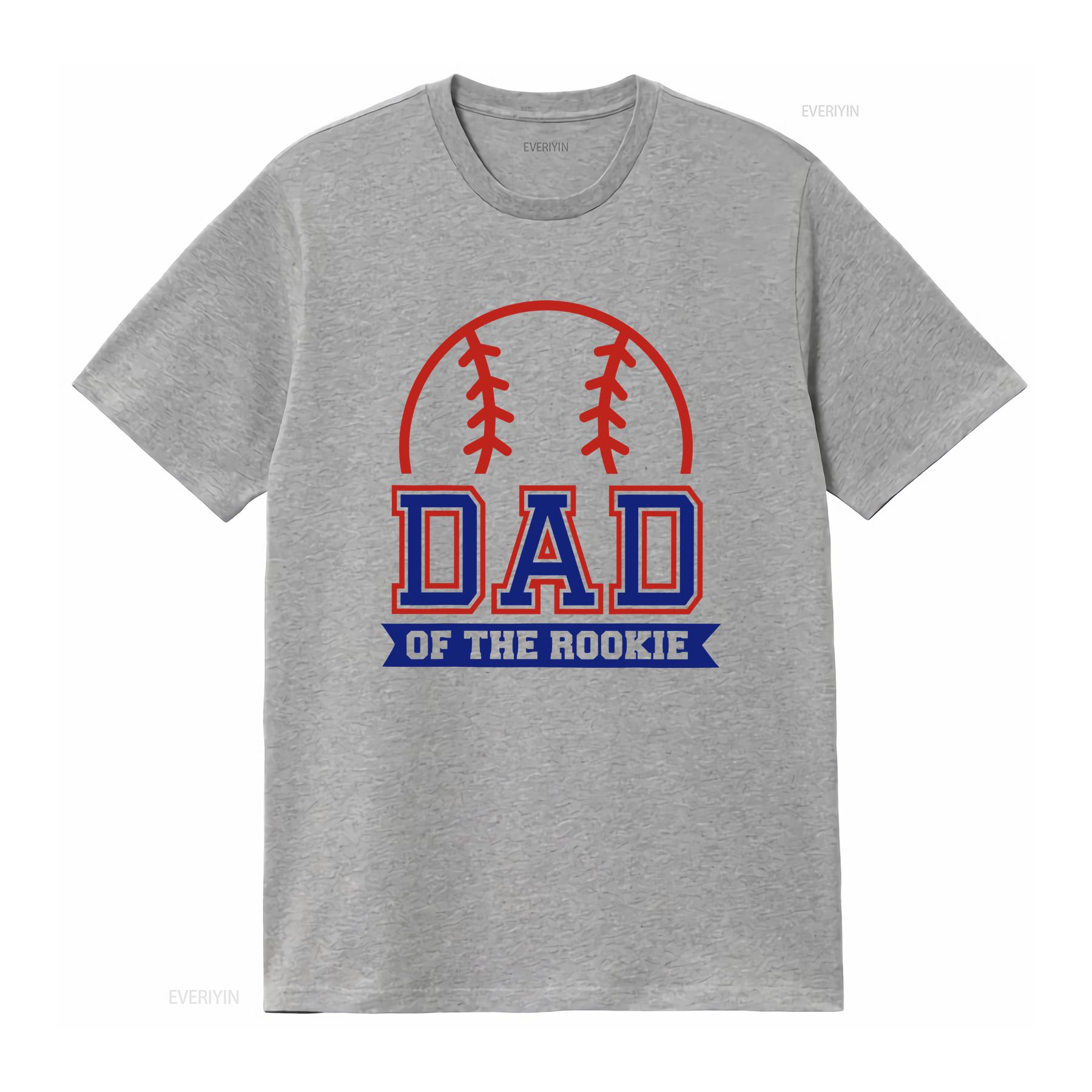 Dad of Rookie 1st Birthday Baseball Theme Matching Party T Shirt Themed the Year Supporter vintage Washed Comfortable Slightly S
