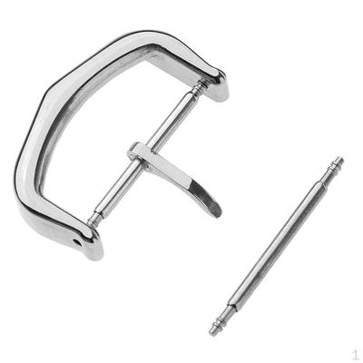 12/16/18mm Uhrenarmbänder Schnalle Ersatz Edelstahl Riemen Verschluss