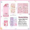 Cute Cartoon Anime Sticker Set for DIY Journals and Craft Decoration