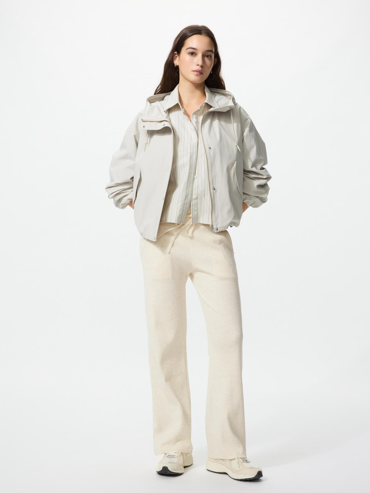 

Uniqlo стираемые трикотажные дорожные брюки длина штанины 71 74 см длинная длина