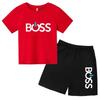 Summer Kids Clothes Boys/Girls Preschool Brand T-shirt Short Sleeved Top+Shorts Party Travel Sports Sunshine Charming Casual Set