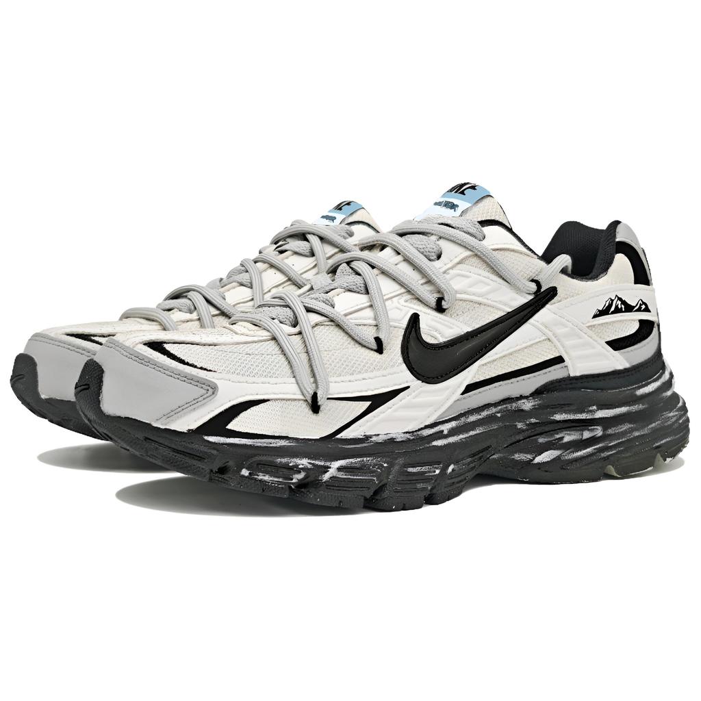 Nike Initiator Cushioning Abrasion Resistant Breathable Support Low top Casual City Commuting Running Shoes Unisex 394055-100(Team1455-)