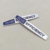 2pcs 3D Metal Logo Blue Efficiency Emblem Sticker Car Fender Side Badge For Mercedes Benz W203 W204 W205 W212 W213 Accessories