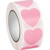 500Pcs Heart Stickers Roll Love Paper Label Card Making Decoration for Valentine's