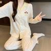 Women's Pajamas Set Pajamas 2-piece Set Airy Soft Casual Printed Pajamas