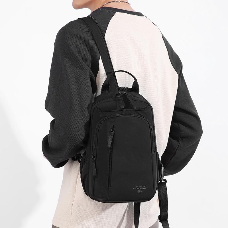 Shoulder Bag Chest Bag Men's Bag Business Crossbody Bag Multifunctional Backpack