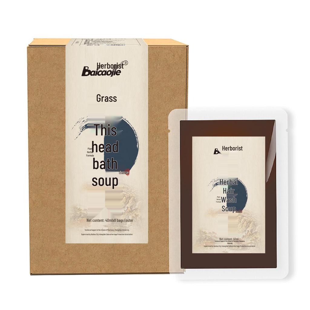 Herbal Hair Therapy Shampoo Pack for Postpartum Care