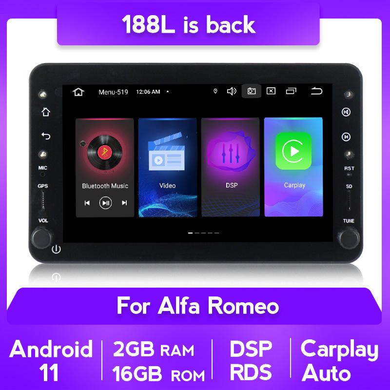 Alfa Romeo GPS Navigation & Bluetooth Reversing Camera System