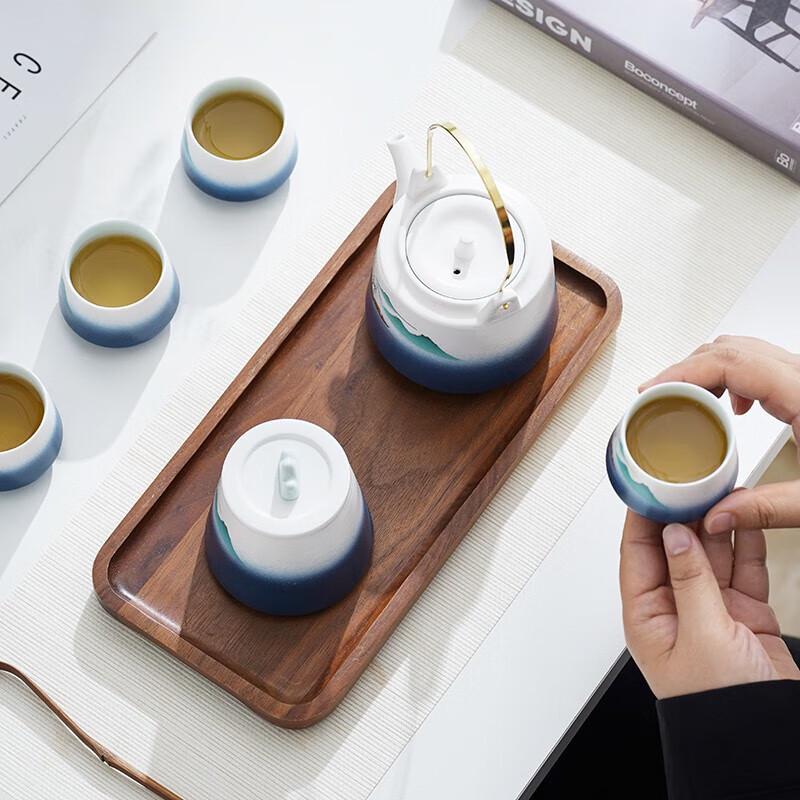 High-End Ceramic Tea Set Gift Box